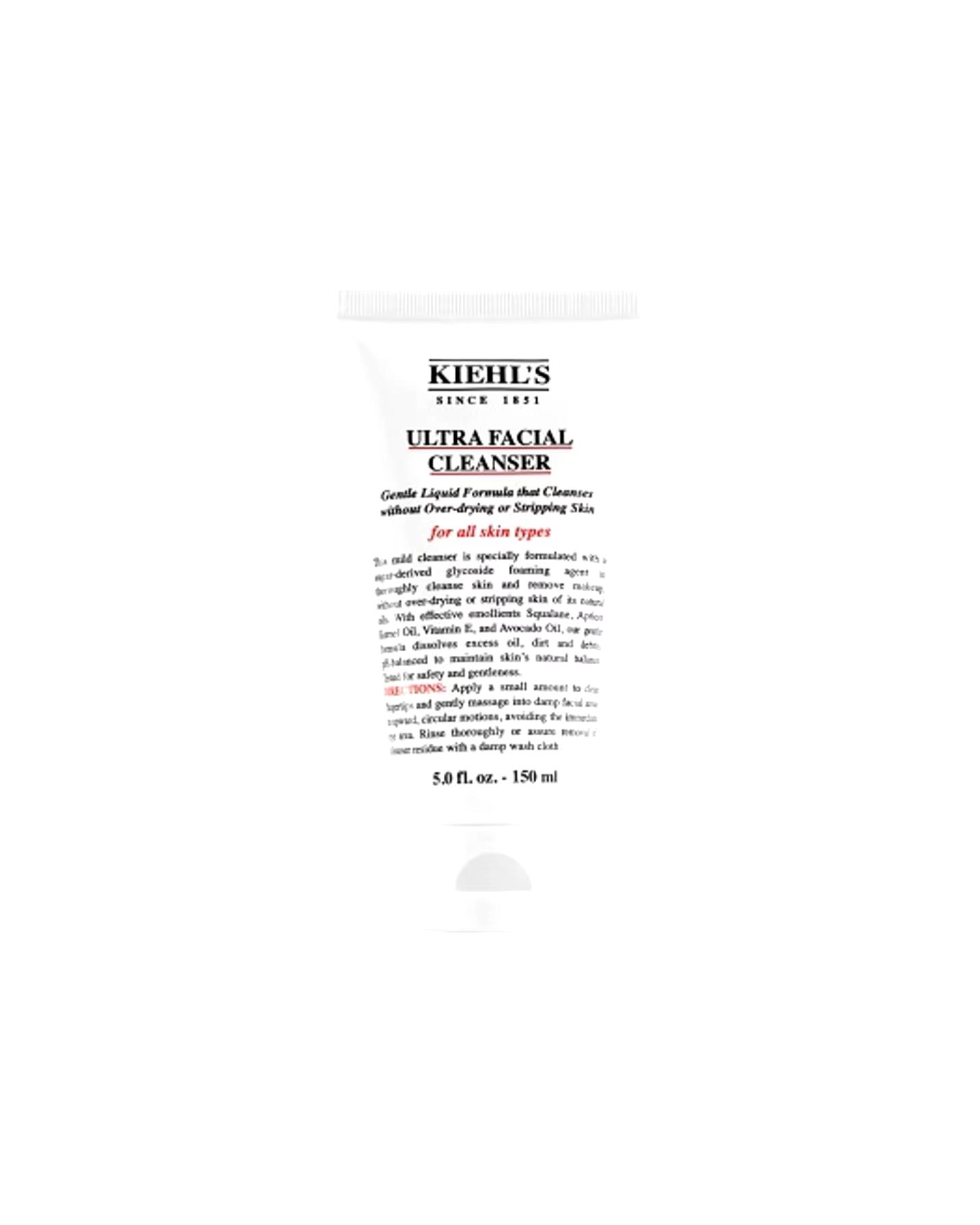Kiehl’s Cleansing Gel Ultra Facial Cleanser