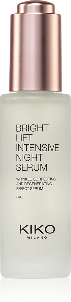KIKO Milano Bright Lift Intensive night serum against wrinkles with a regenerating effect