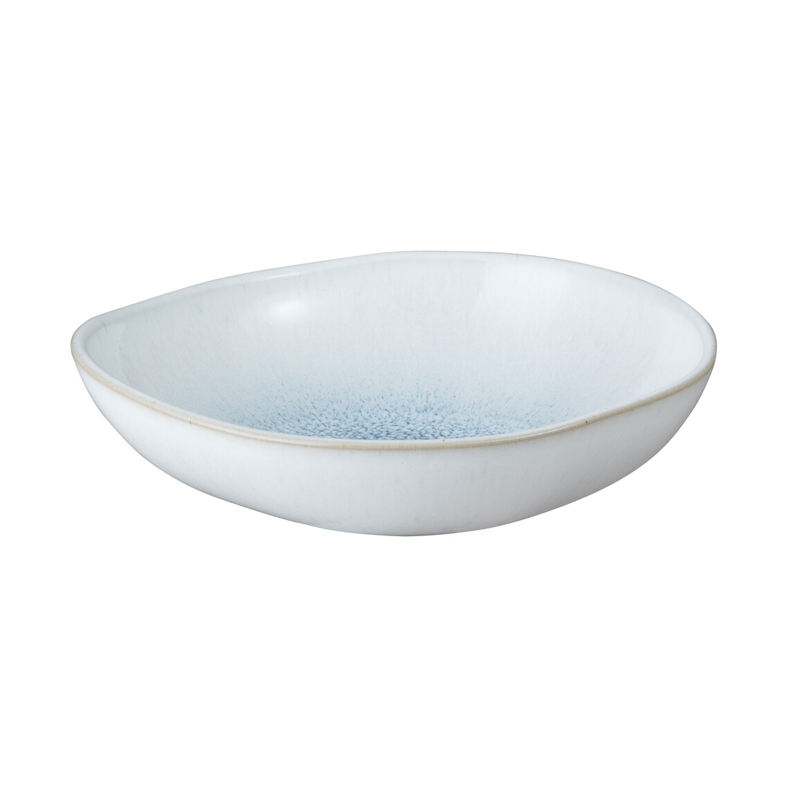Kiln blue serving bowl