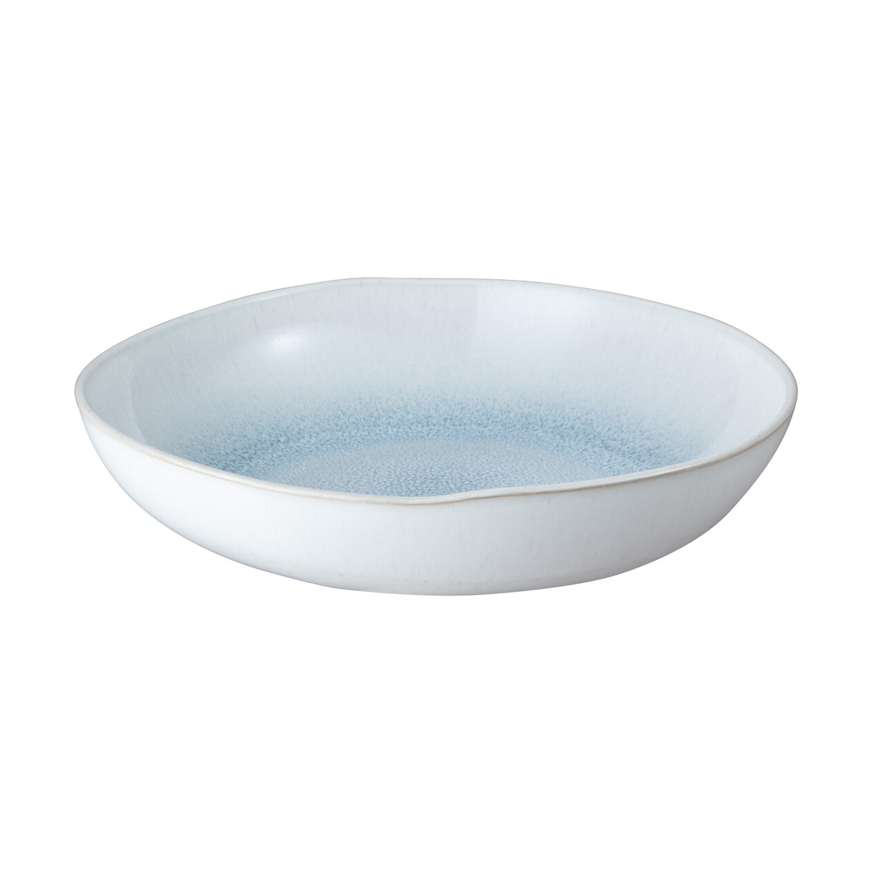 Kiln blue serving bowl