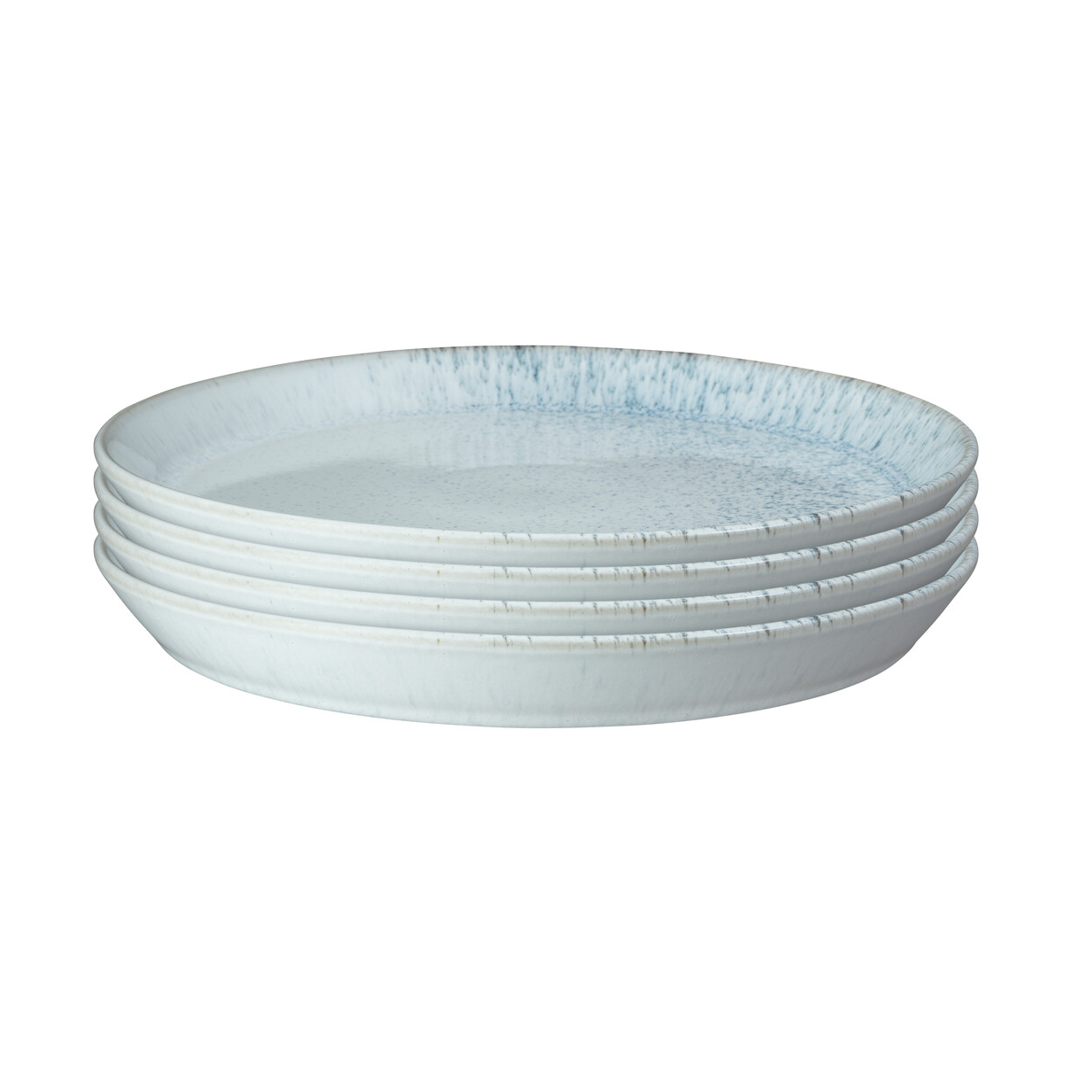 Kiln blue plates, 4-pack