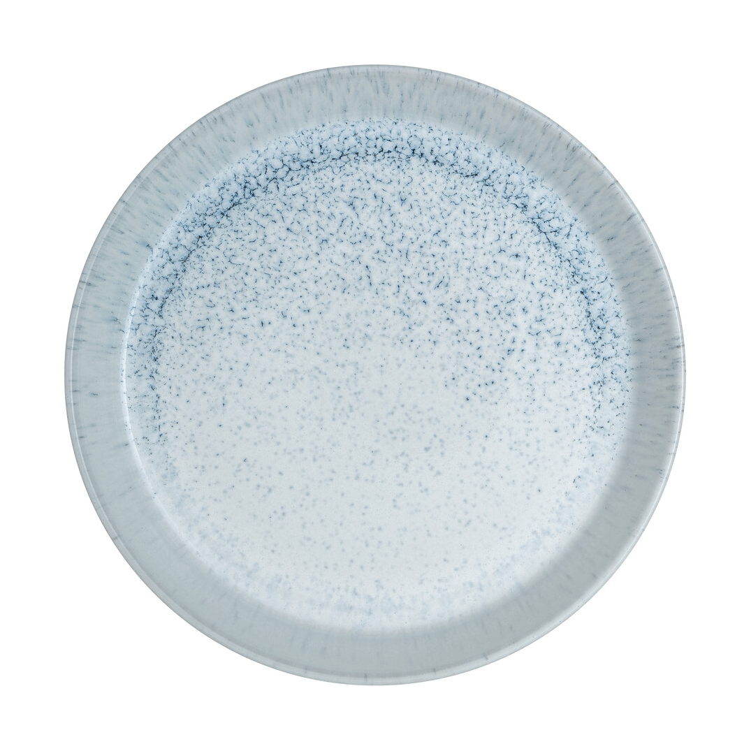 Denby Kiln blue plate