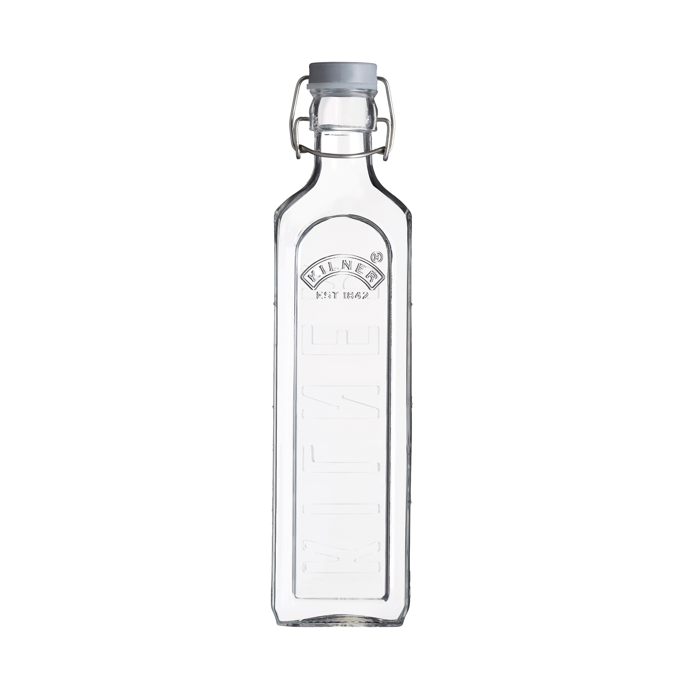 Kilner Swing-Top Bottle, Clear, 1 l
