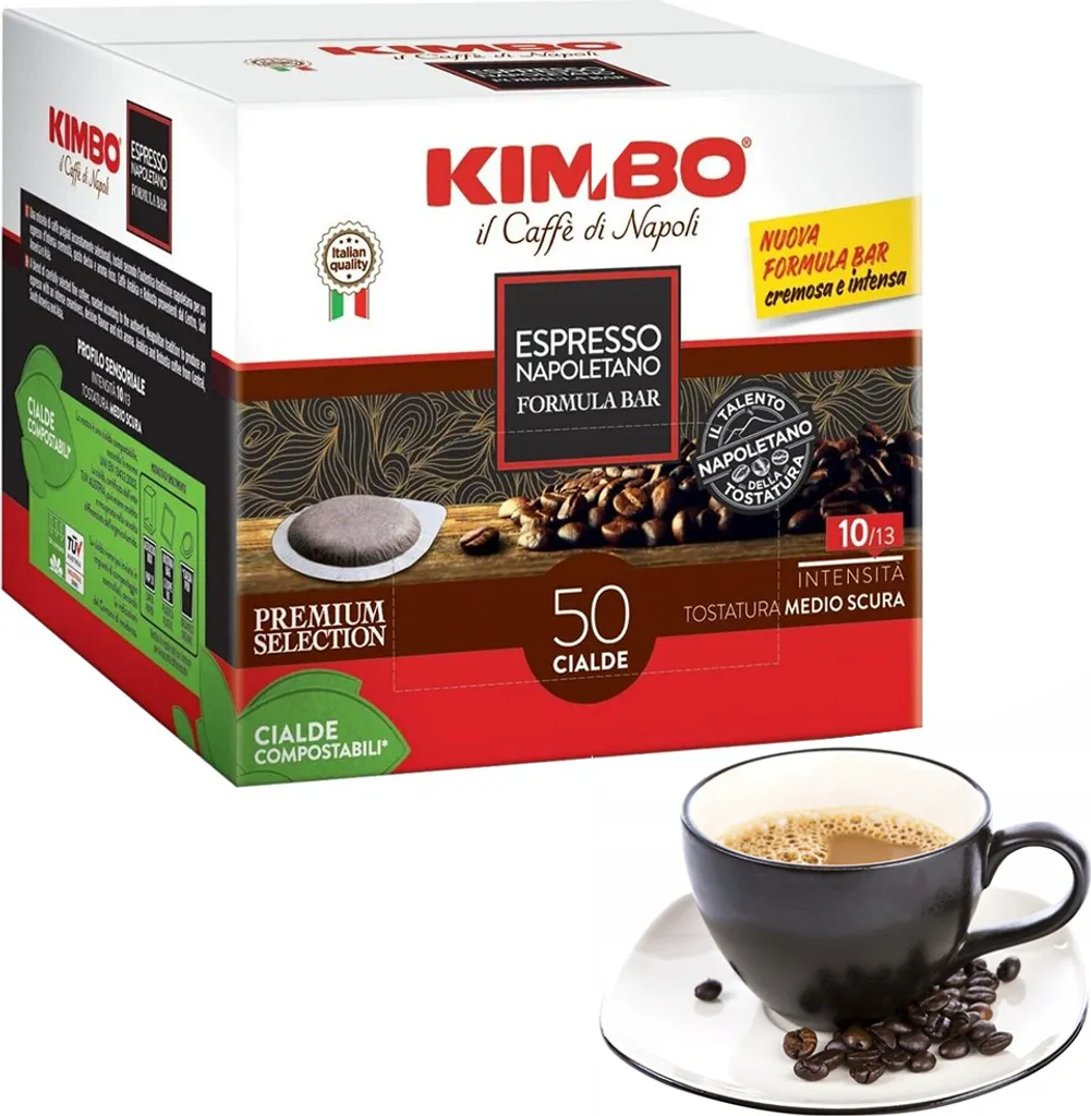 Kimbo 50 Espresso Napoletano Coffee Capsules, 365 g