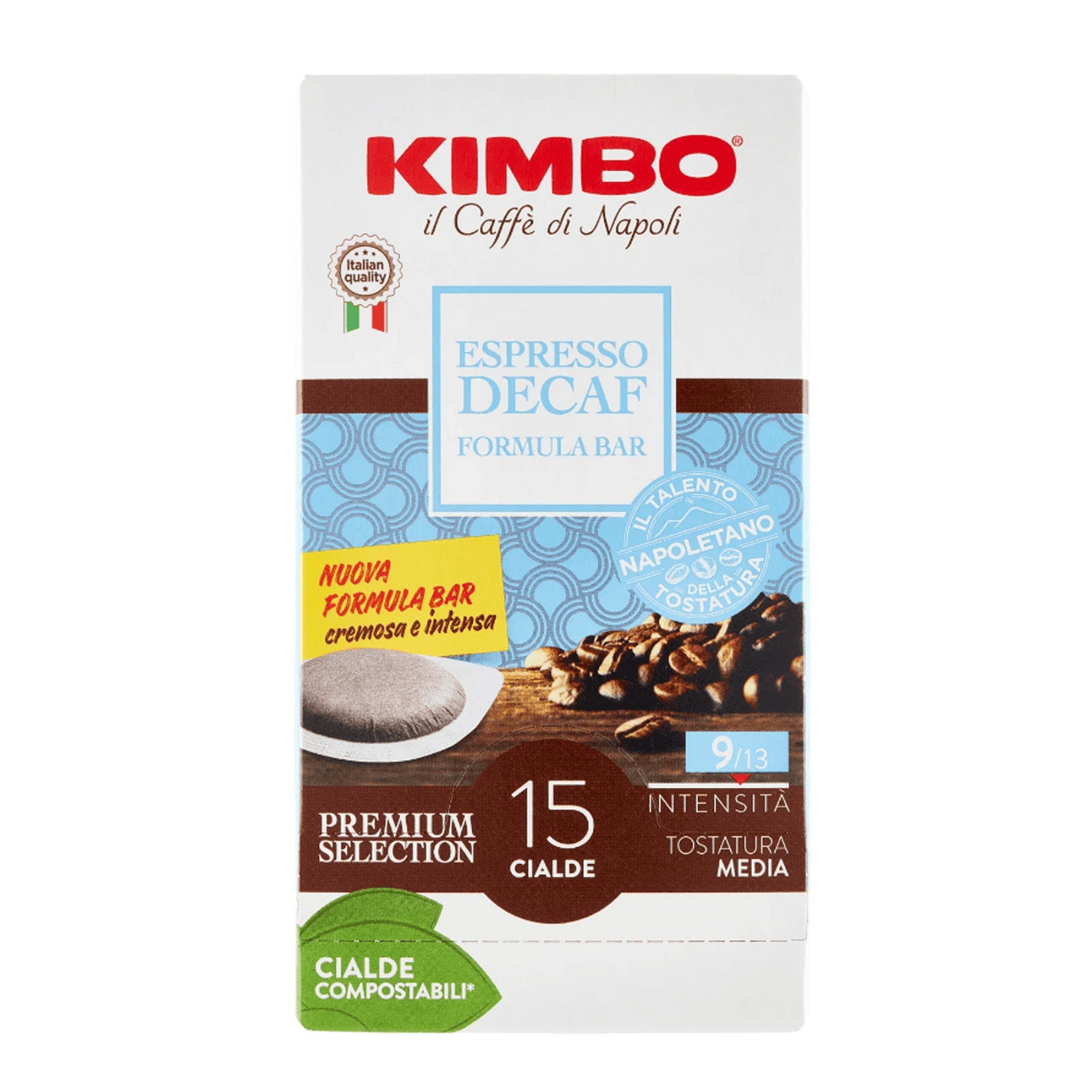 Kimbo Espresso Decaffeinato E.S.E-Pads 15 Stück