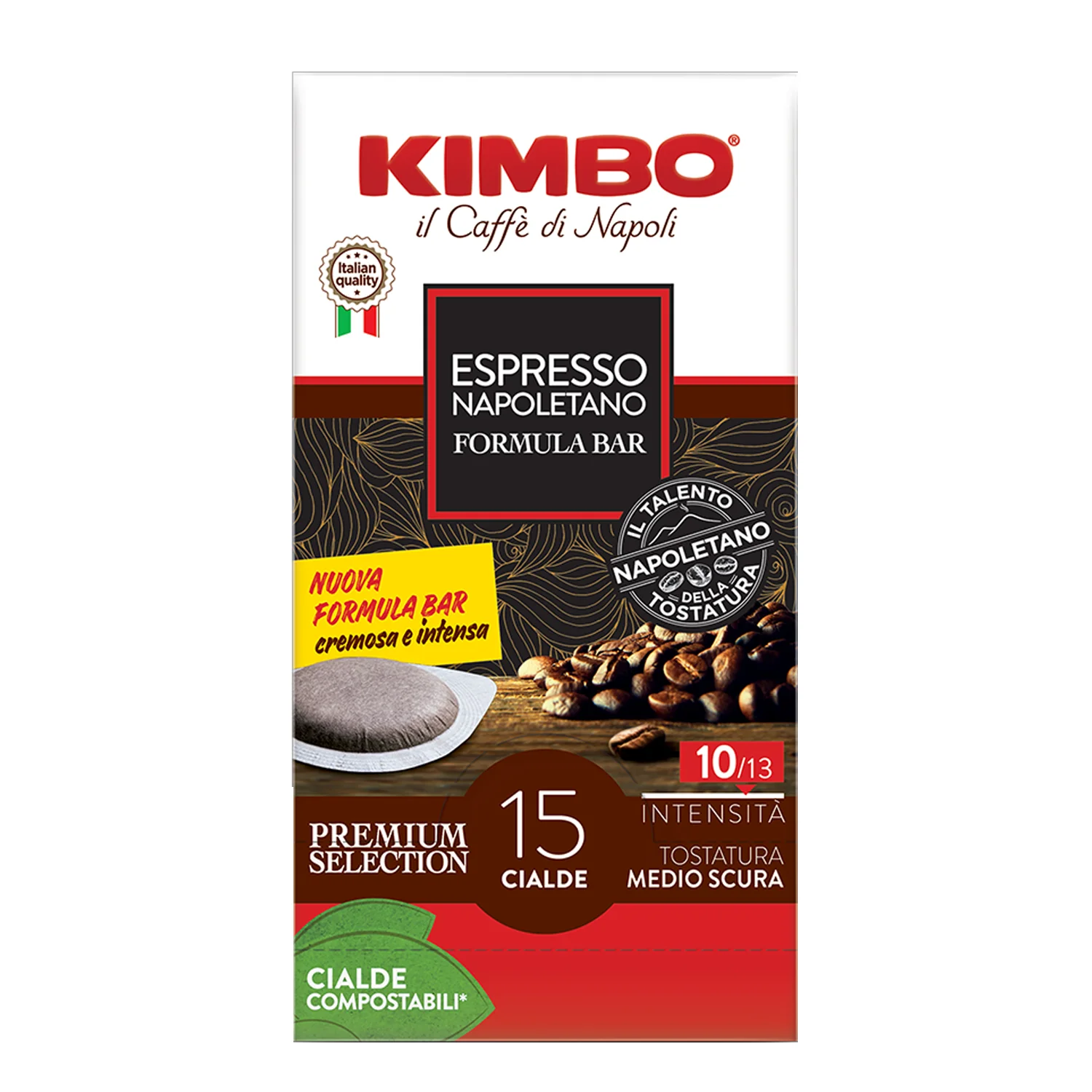 Kimbo Espresso Napoletano E.S.E Pads 15 Stück
