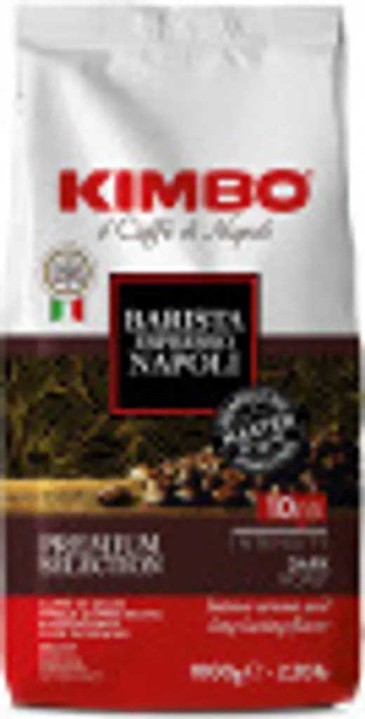 Kimbo | Espresso Napoli - 1 kg - Dark roast - Strong flavor - Aromatic fragrance