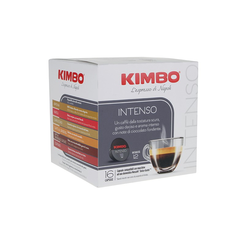 Kimbo Intenso Nescafé Dolce Gusto Capsules 16 Pcs