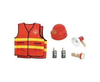 Children's costume set "Firefighter", 8 pieces