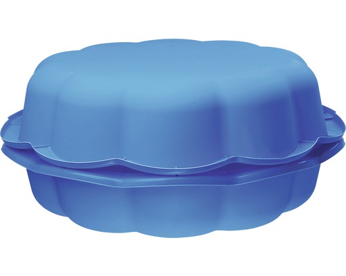Hornbach Children's sandpit and water shell plastic 94 x 91 x 22 cm blue