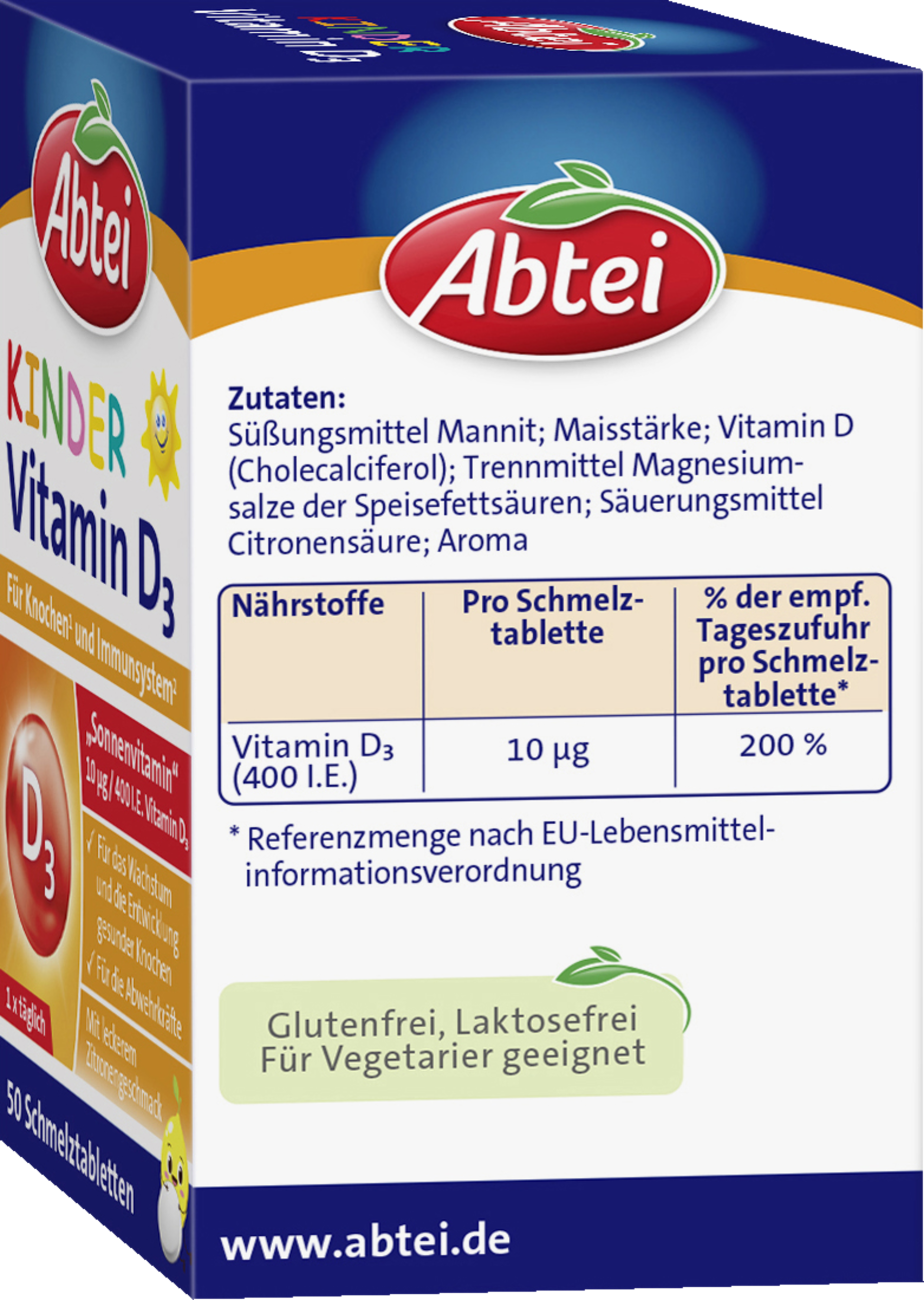 Abtei Children vitamin D3