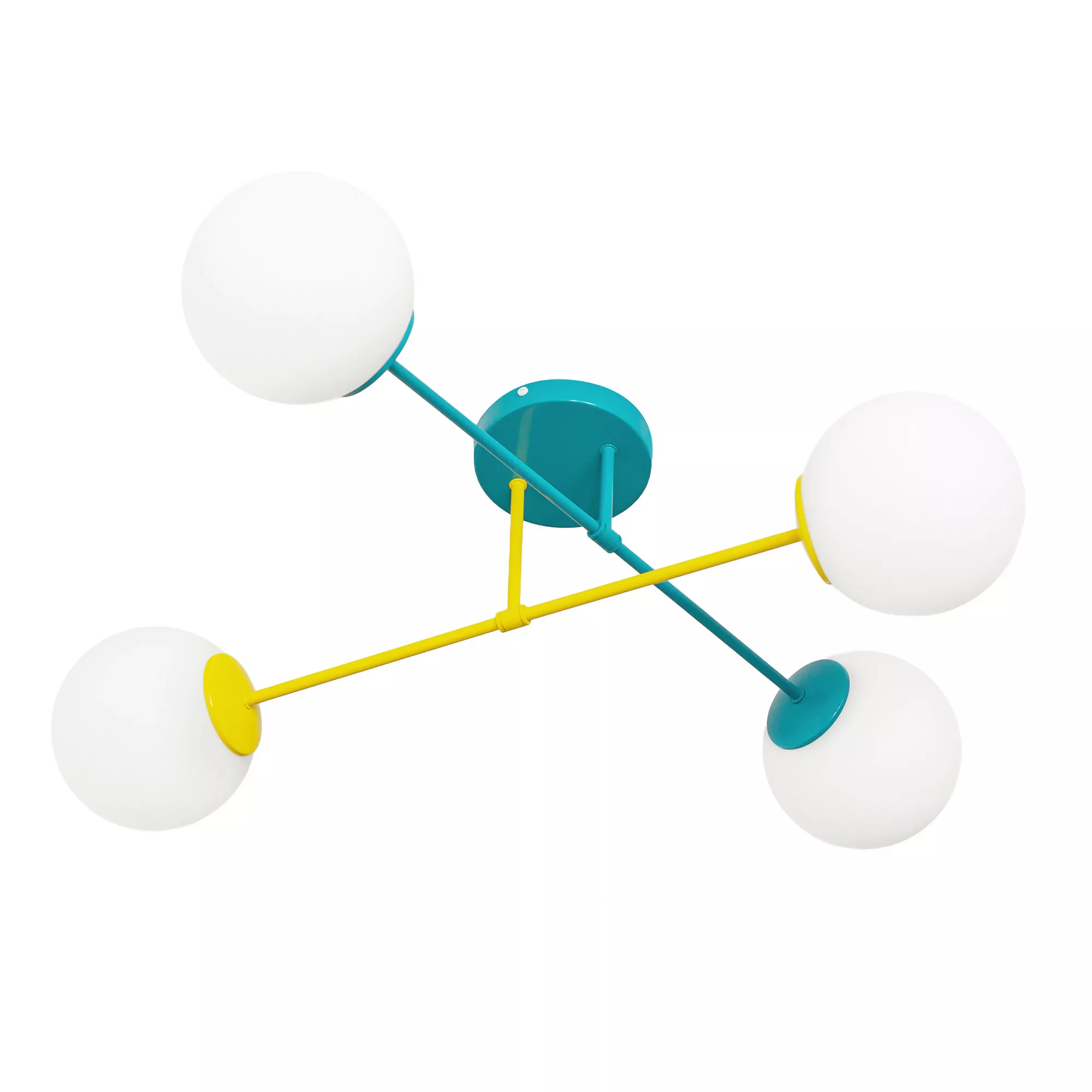 CHILDREN'S CEILING LAMP MOON 76/76/26 cm