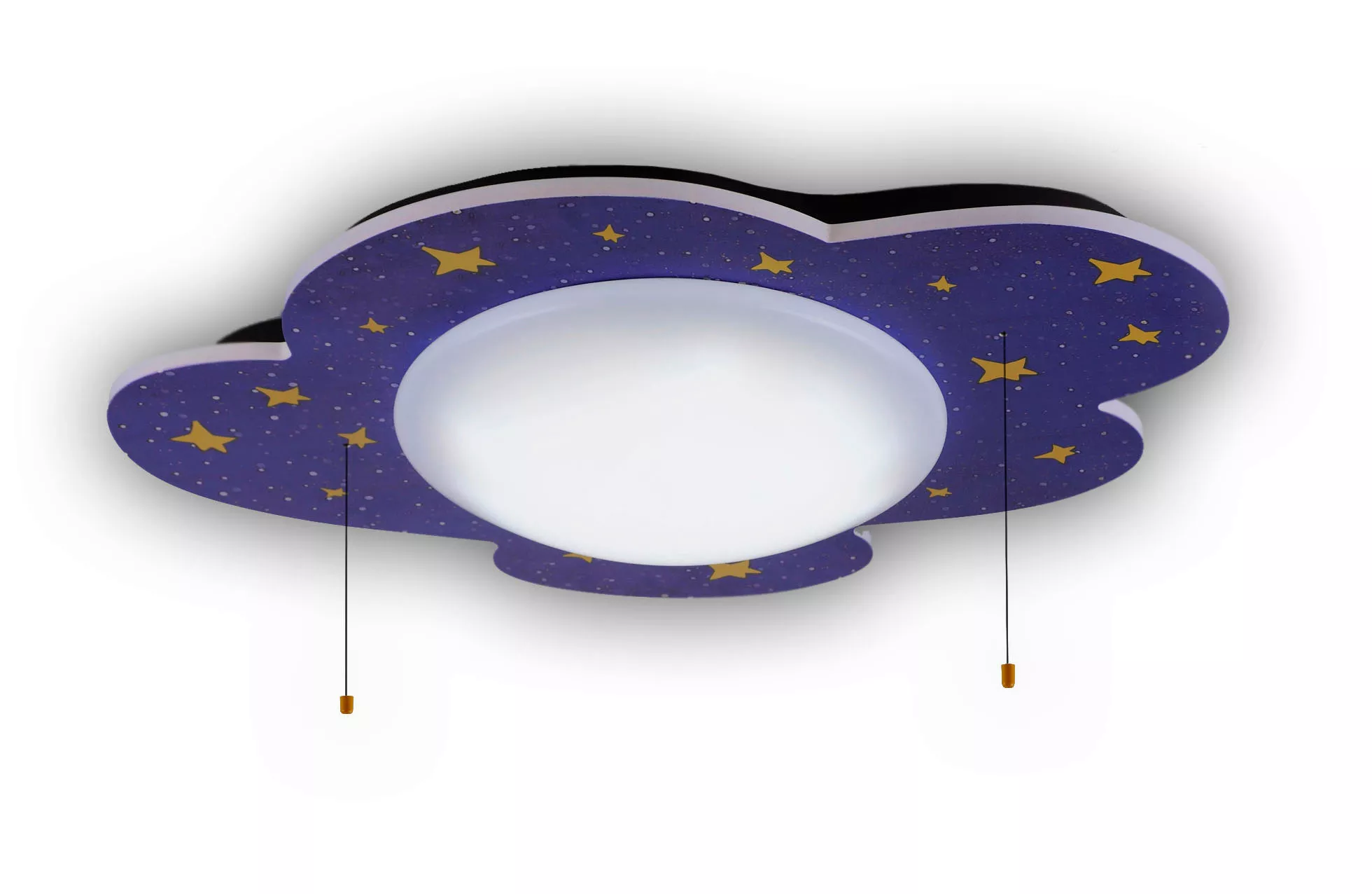Children's ceiling light, starry sky design, 74/57/10 cm