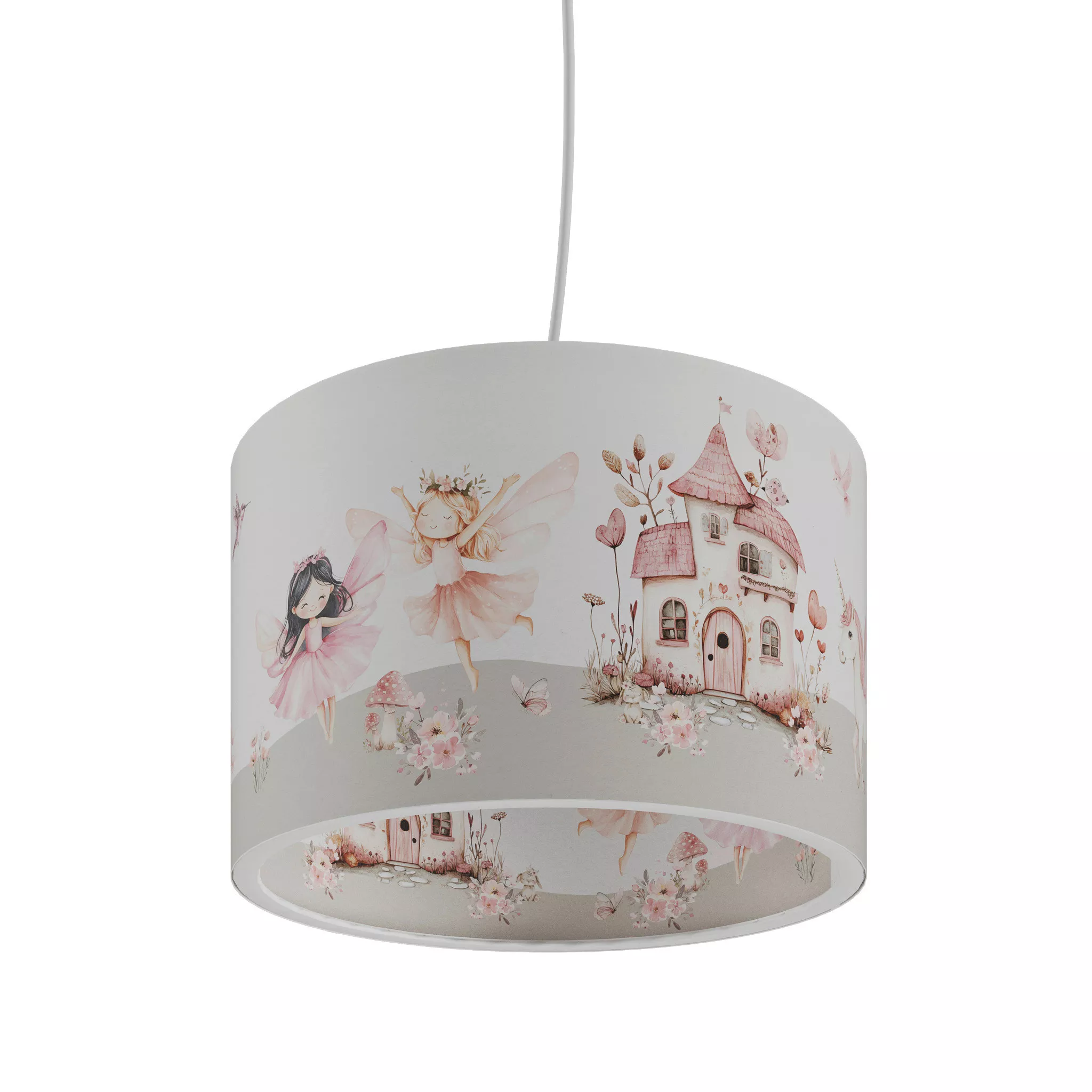 Children's pendant light fairy world