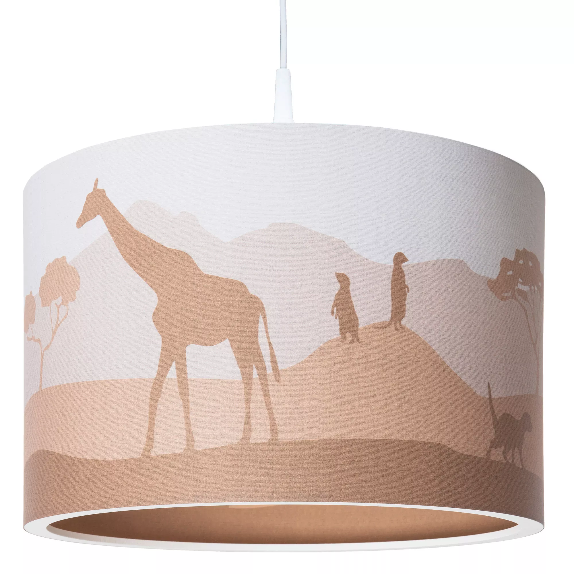 Children's pendant light Scandi Savanne 40/25 cm
