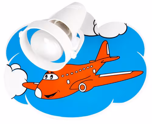 Children's wall light airplanes 1-fl 18/22/16 cm