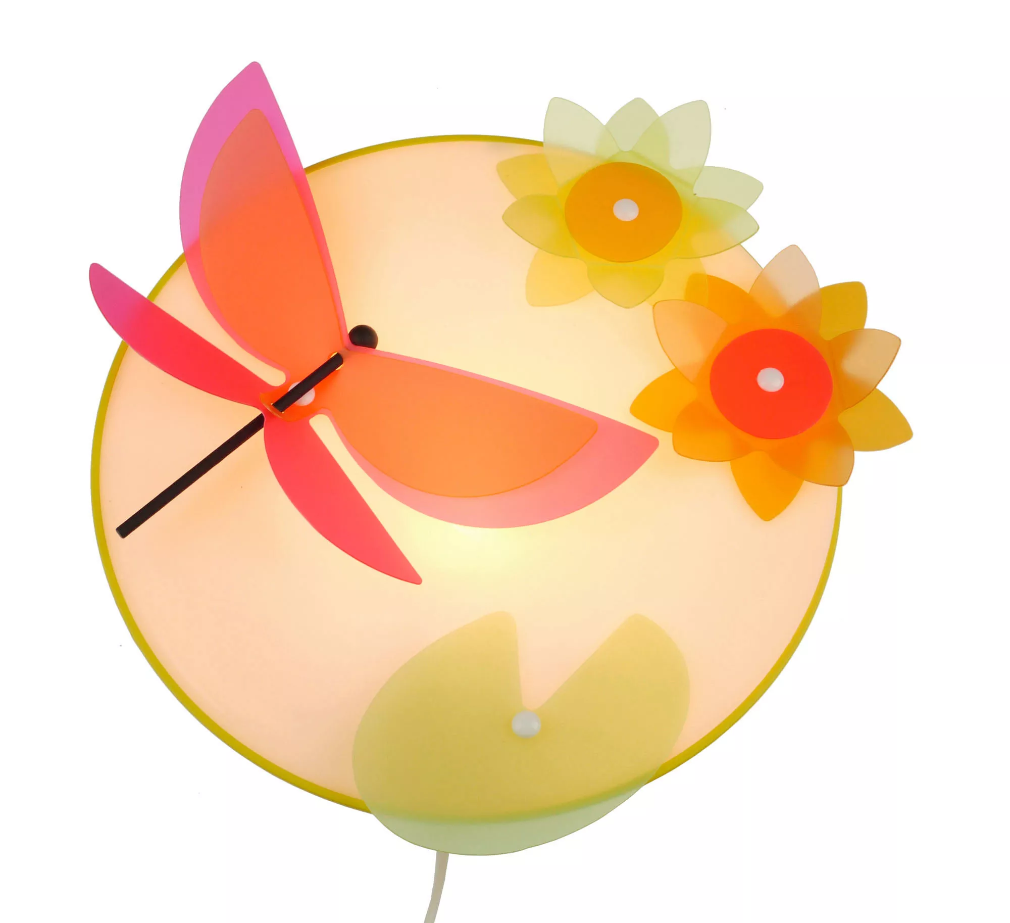 Children's wall light dragonfly 25/25/8 cm
