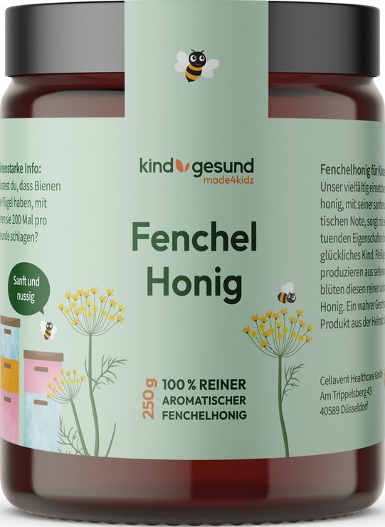 kindgesund child-friendly fennel honey