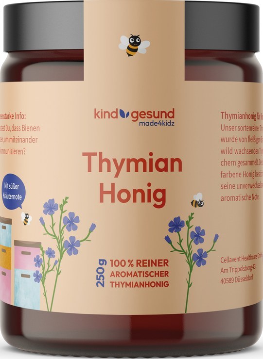 kindgesund child-friendly thyme honey