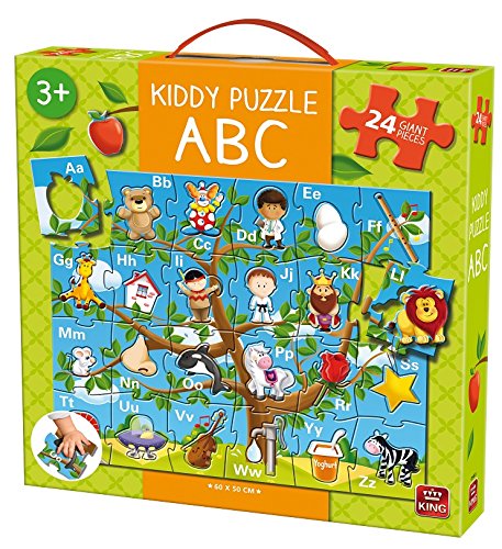 King 5441 Puz Kiddy Abc Grundpuzzel Bulk, Stationery, Pack Of 24