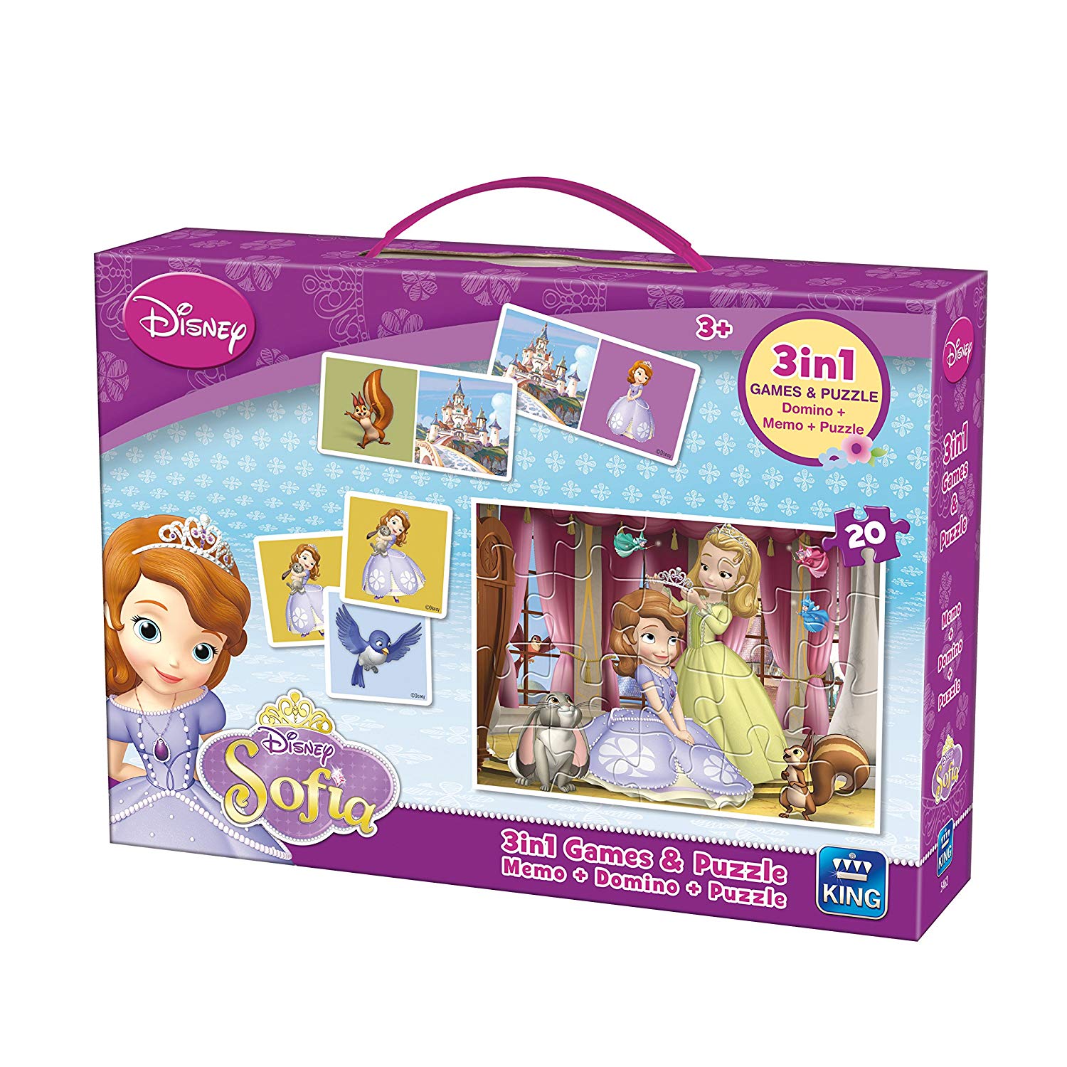 King 5462 In Disney Sofia Games And Jigsaw Puzzle