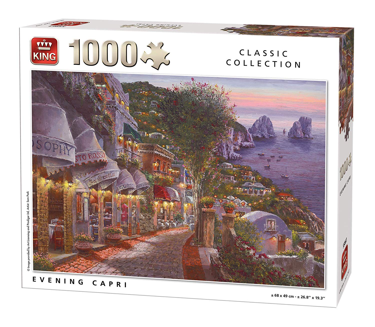 King 55863 Jigsaw Puzzle 1,000 Pieces 68 X 49 Cm Full Colour