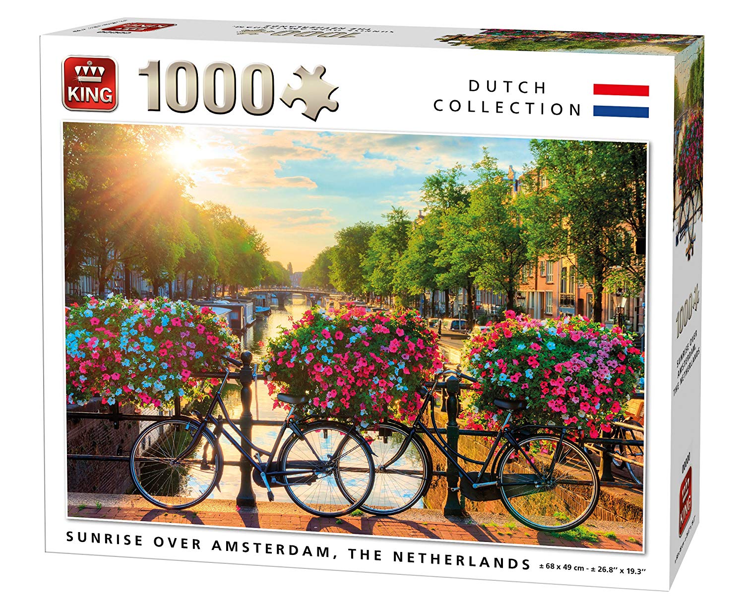 King 5721 Sunrise Over Amsterdam Puzzle