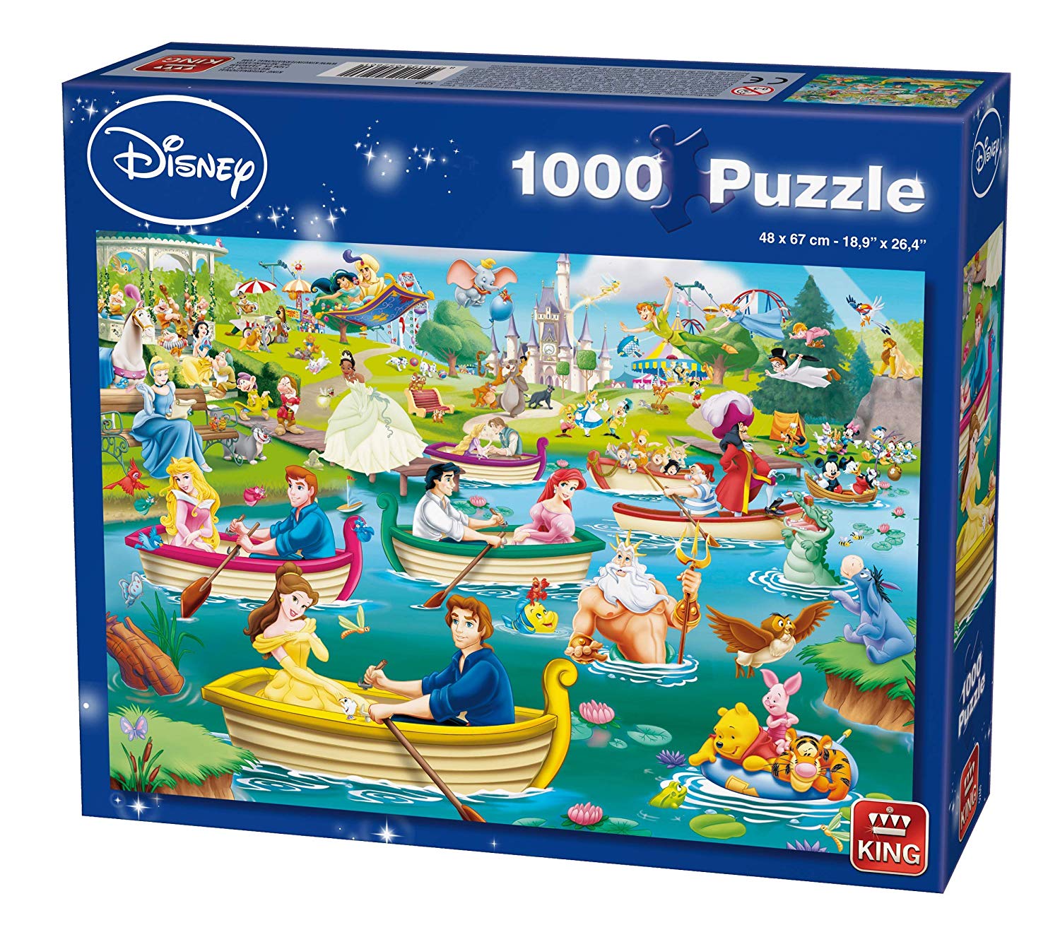 King Disney Fun On The Water Jigsaw Puzzle (1000 Pieces)
