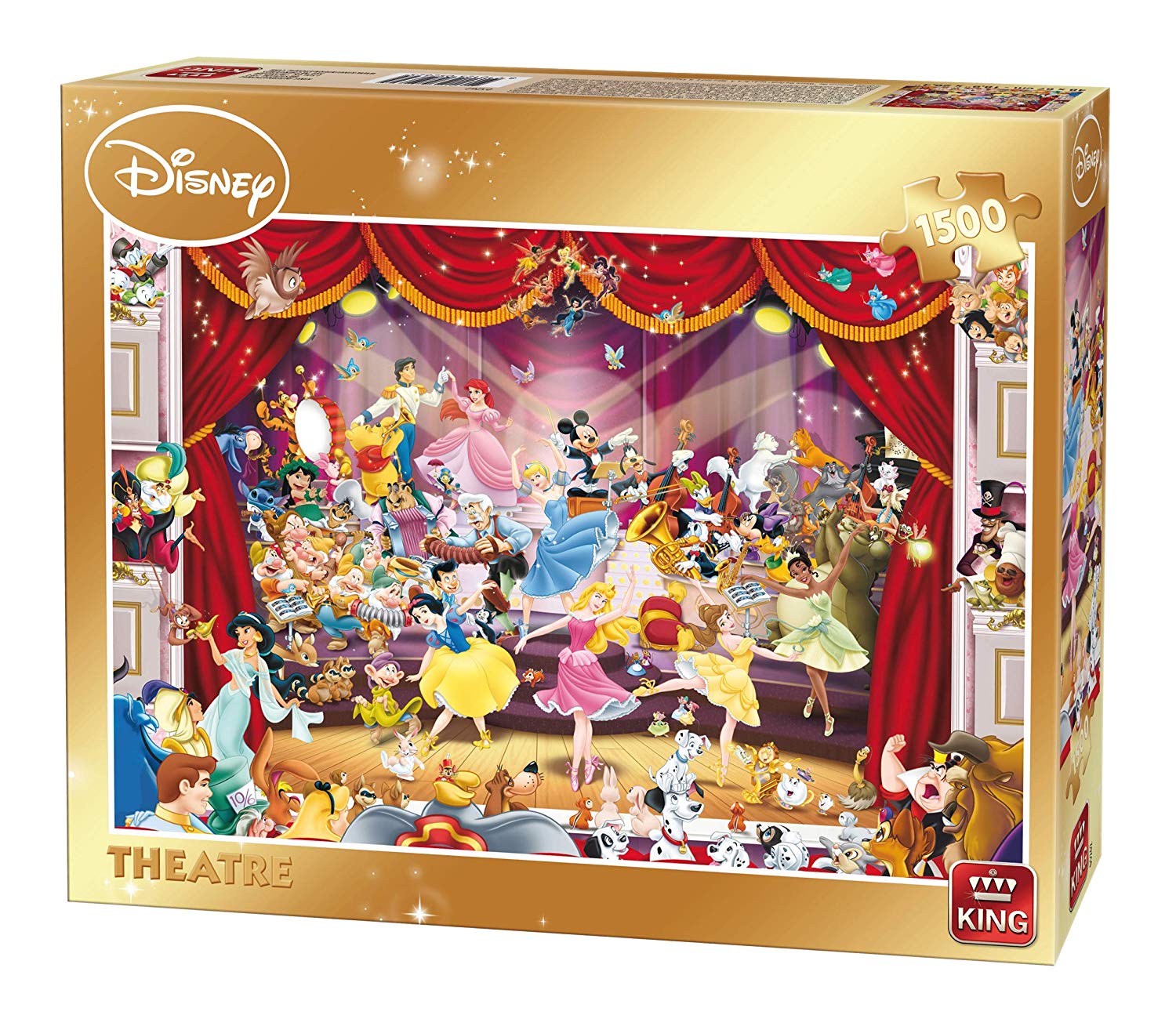 King Disney Theatre 5262 Puzzle (1500 Pieces)