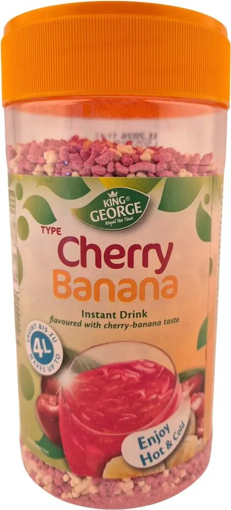 Lutz King George Cherry Banana Instant Preparation 400g