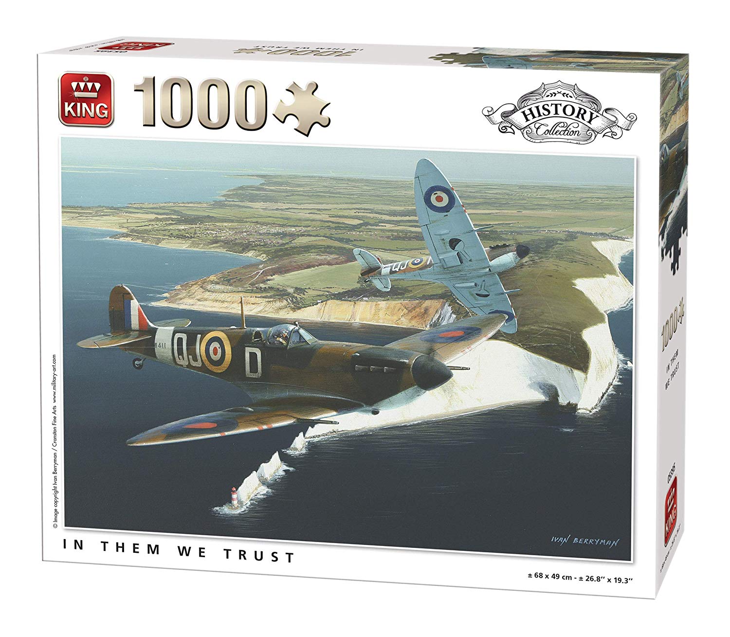 King Kng05395 History Inside You We Trust Puzzle (1000 Pieces)