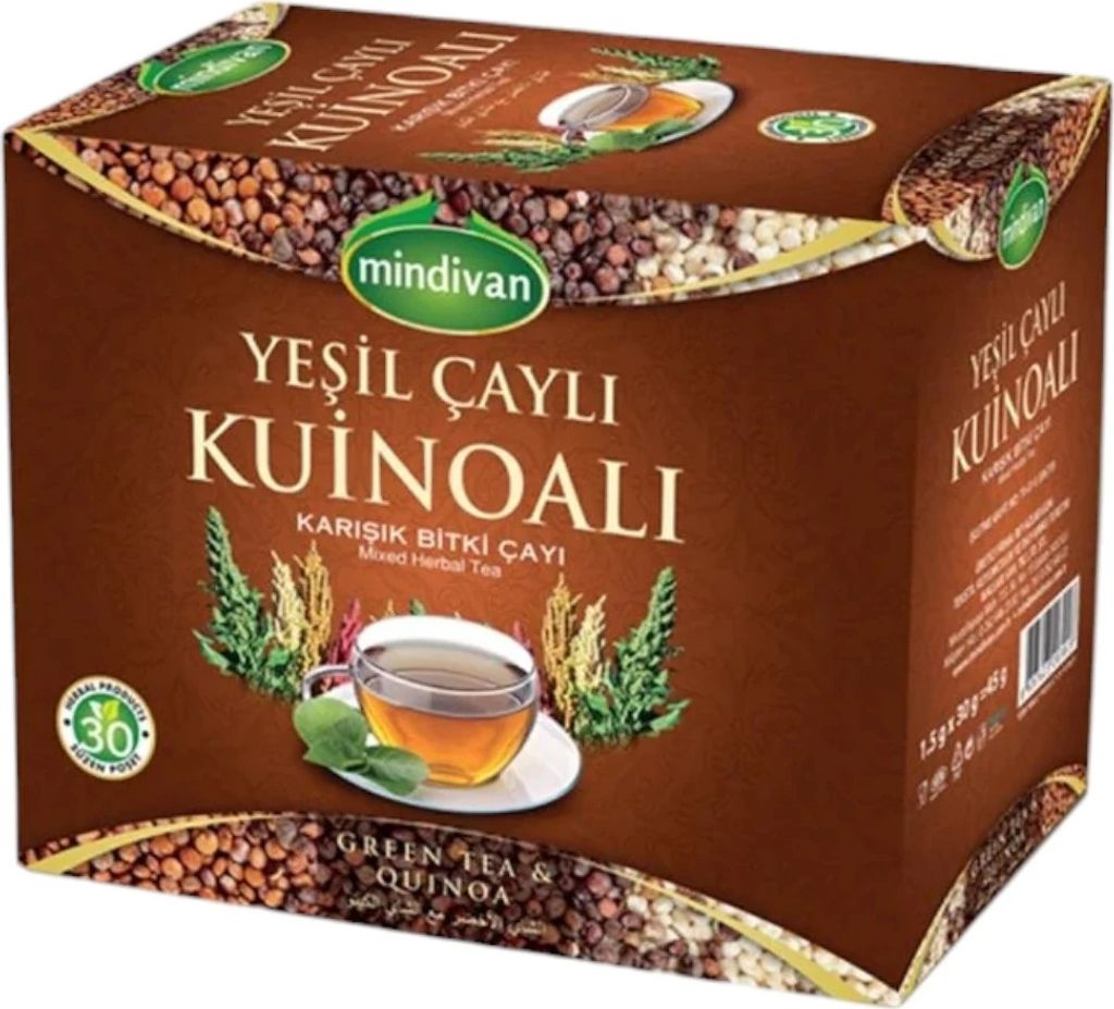Mindivan Kinoa Green Tea 30 pieces
