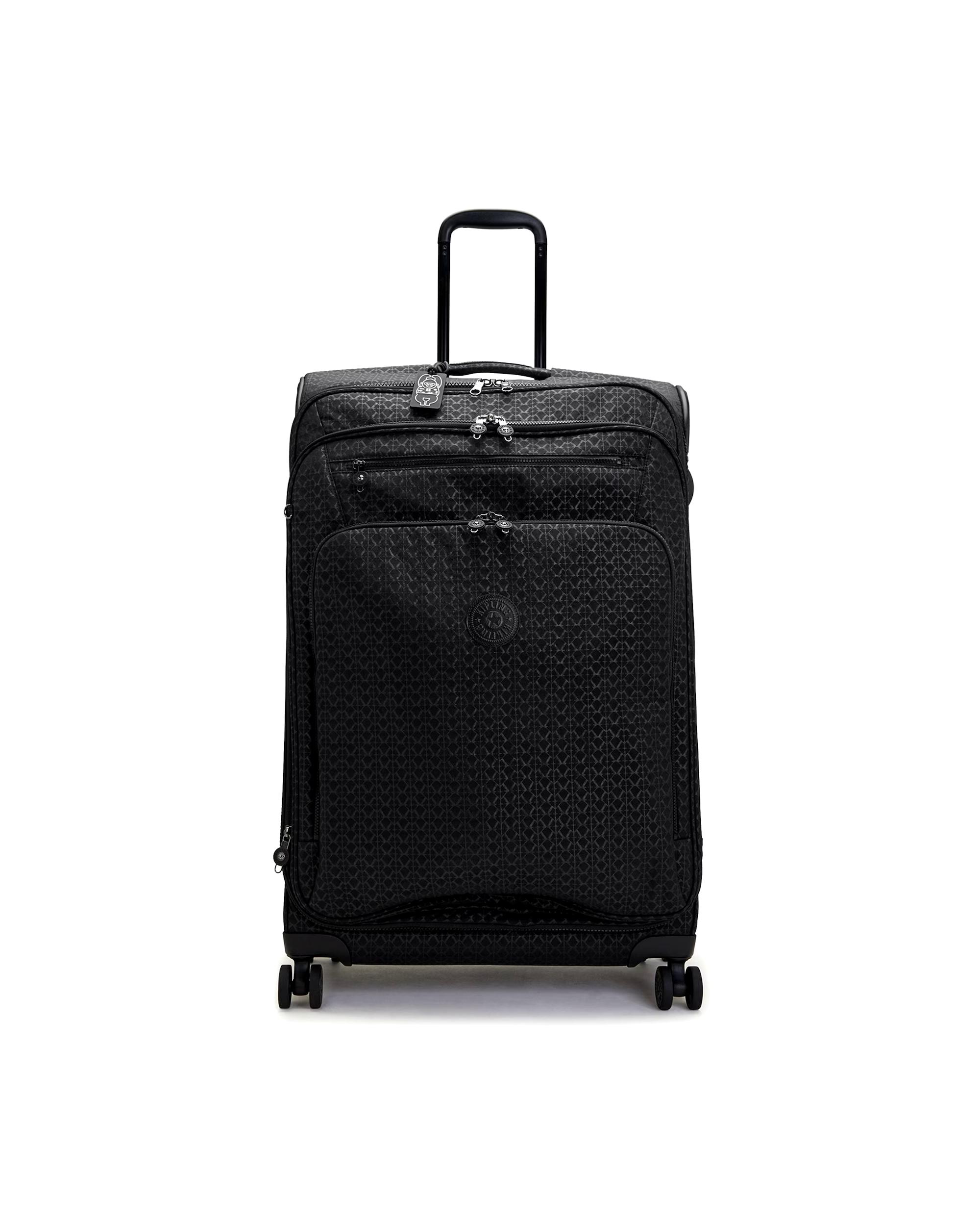Kipling Trolley Basic Plus New Youri Spin 4 wheels trolley L 76 cm with expansion fold Basic Plus New Youri Spin 4 Rollen Trolley L 76 cm mit Dehnfalte