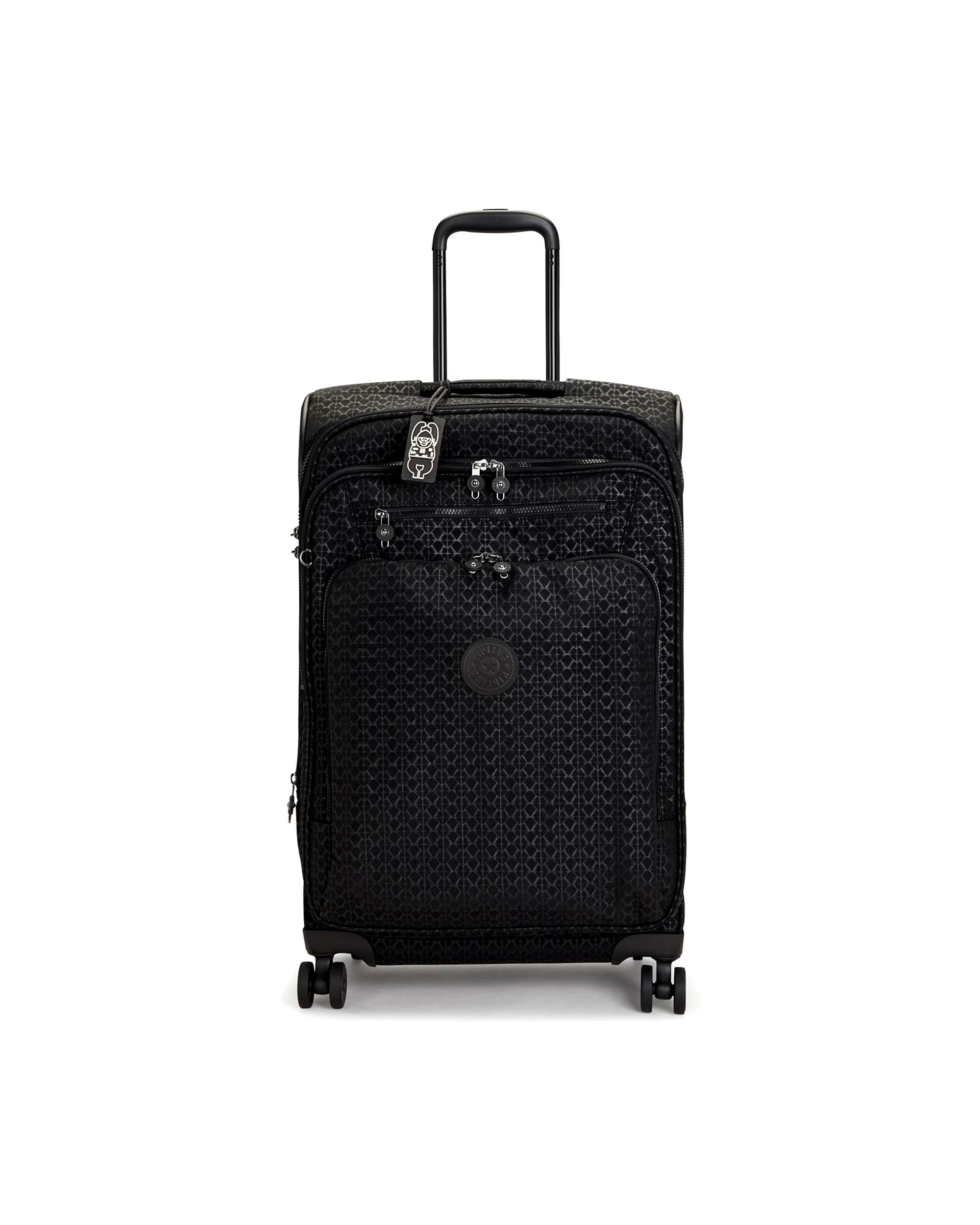 Kipling Trolley Basic Plus New Youri Spin 4 wheels trolley M 68 cm with expansion fold Basic Plus New Youri Spin 4 Rollen Trolley M 68 cm mit Dehnfalte