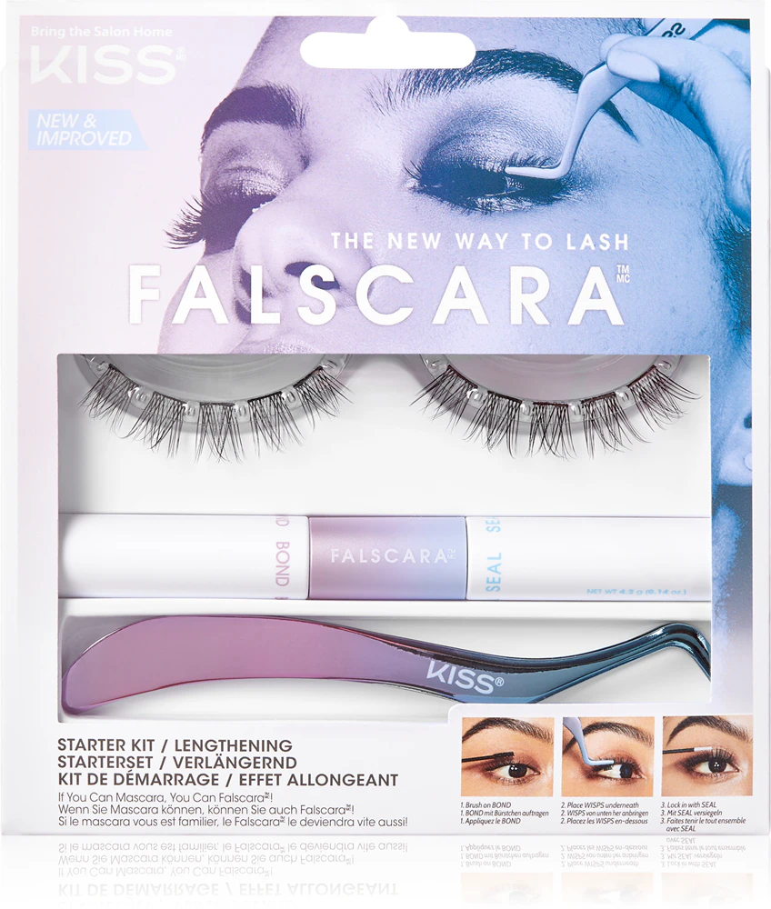 KISS Falscara Starter Kit Set for eyelashes