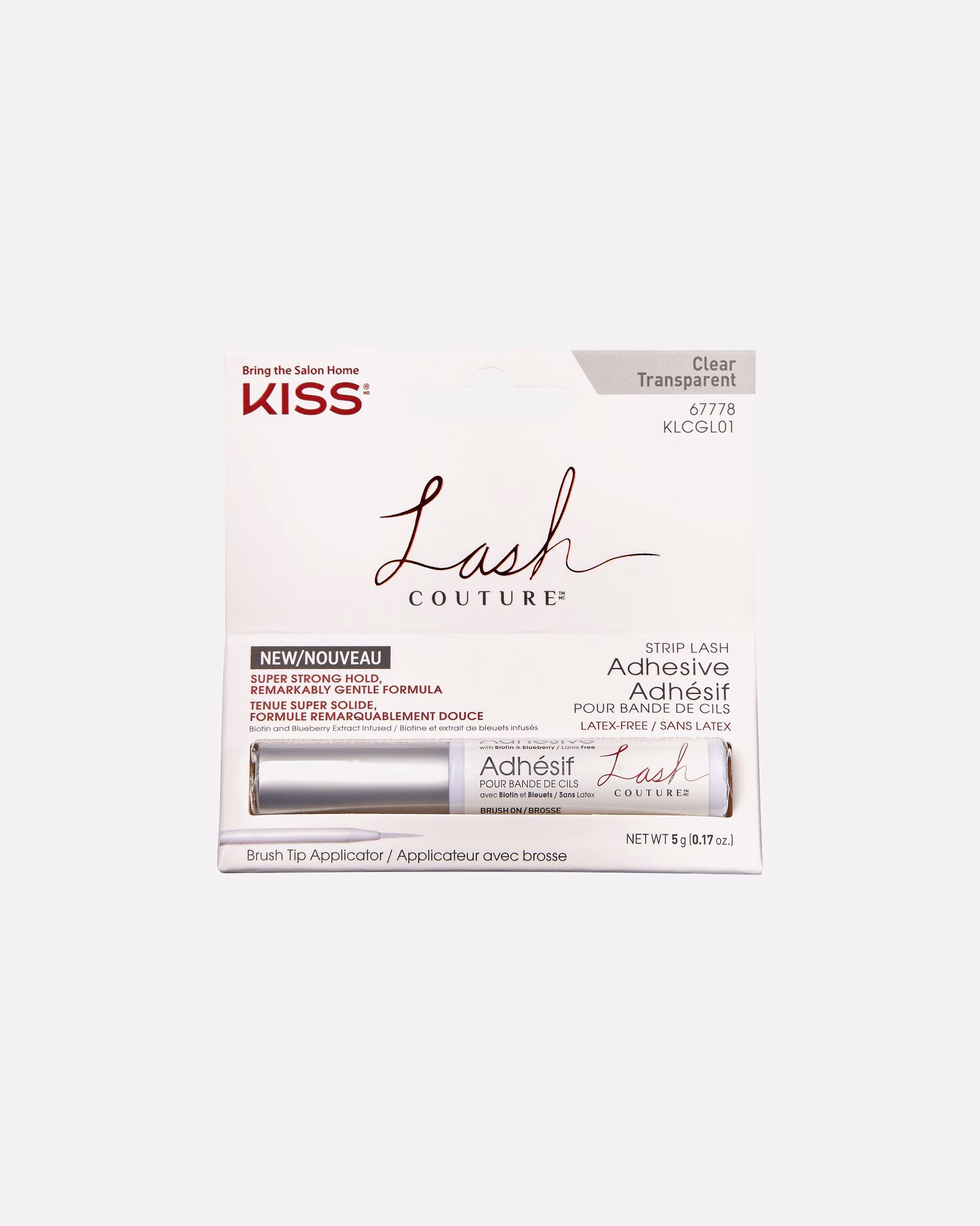 KISS False Eyelashes Glue White