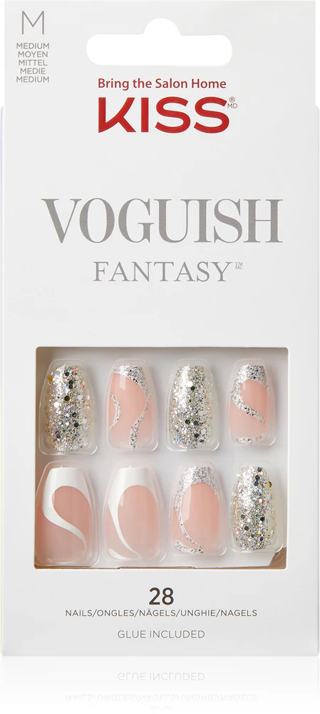 KISS Voguish Fantasy Fashspiration artificial fingernails medium
