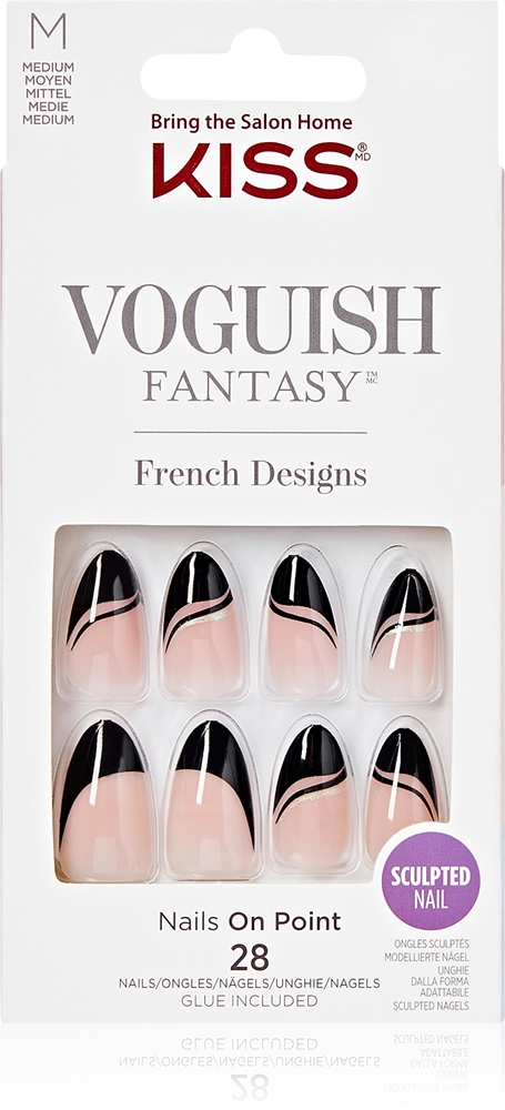 KISS Voguish Fantasy Magnifique artificial nails medium