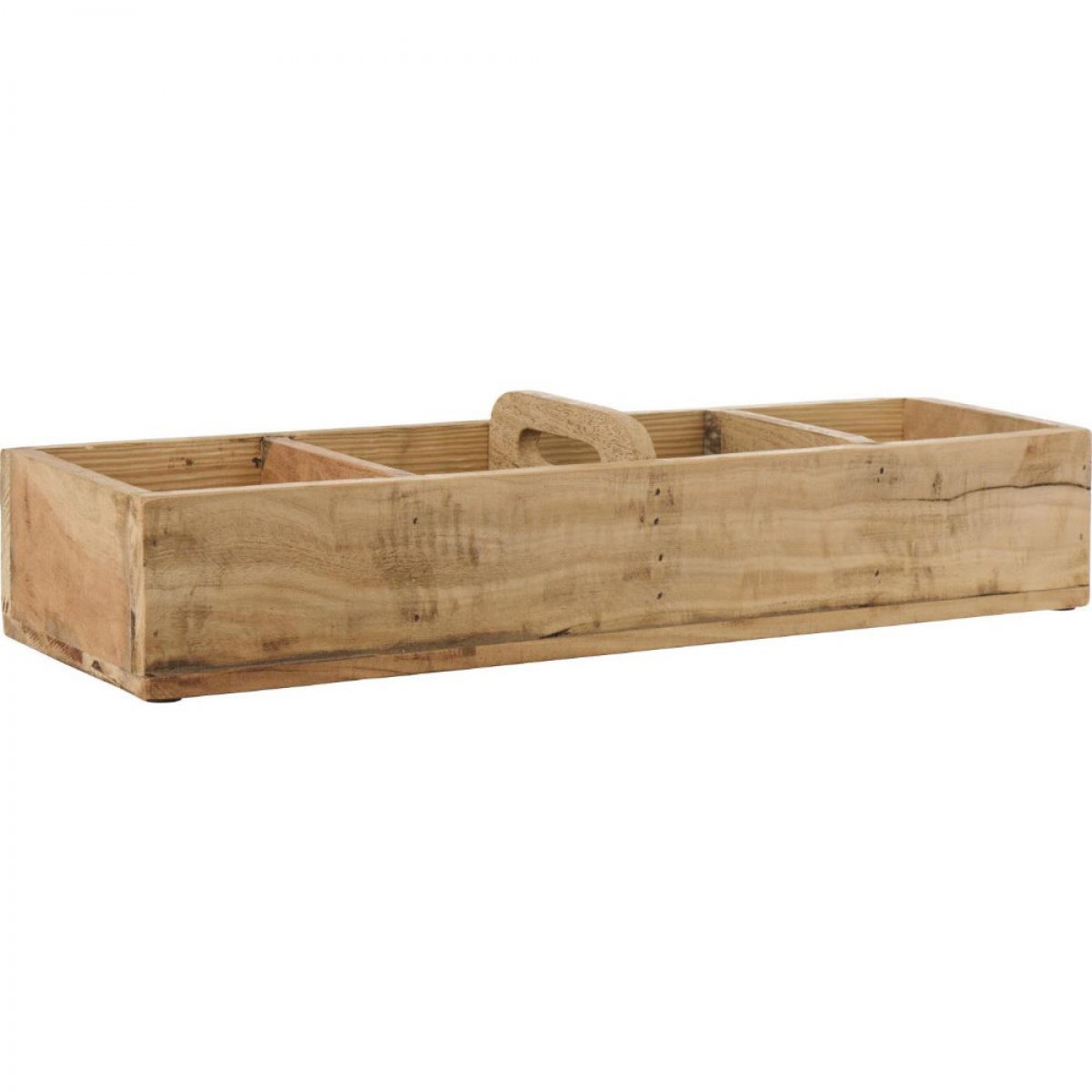 Unika box with 4 compartments and cross handle by Ib Laursen