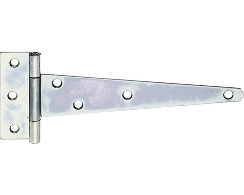 Kaiserthal Box hinge with riveted pin 200x90 mm galvanized thick-film passivated 1 piece