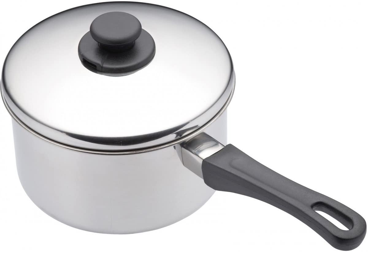 KitchenCraft Kitchen Craft 14 cm Stainless Steel Extra Deep Saucepan
