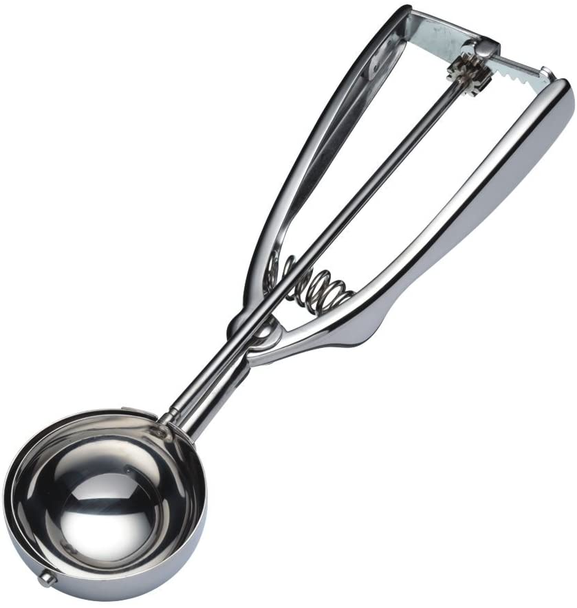 KitchenCraft Kitchen Craft 4.9 cm/ 49 mm Deluxe Stainless Steel Ice Cream Scoop