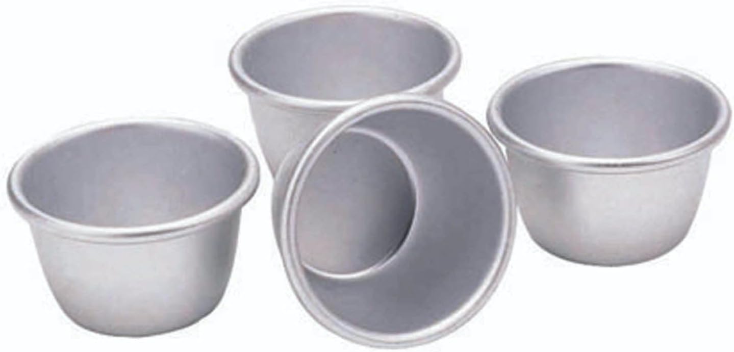 KitchenCraft Kitchen Craft Anodised Dariol Moulds 6.5cm- set of four