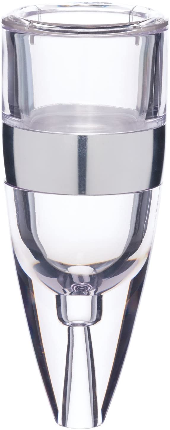 KitchenCraft Kitchen Craft Bar Craft Wine Aerator, Clear Plastic, 6 x 15 x 15 cm