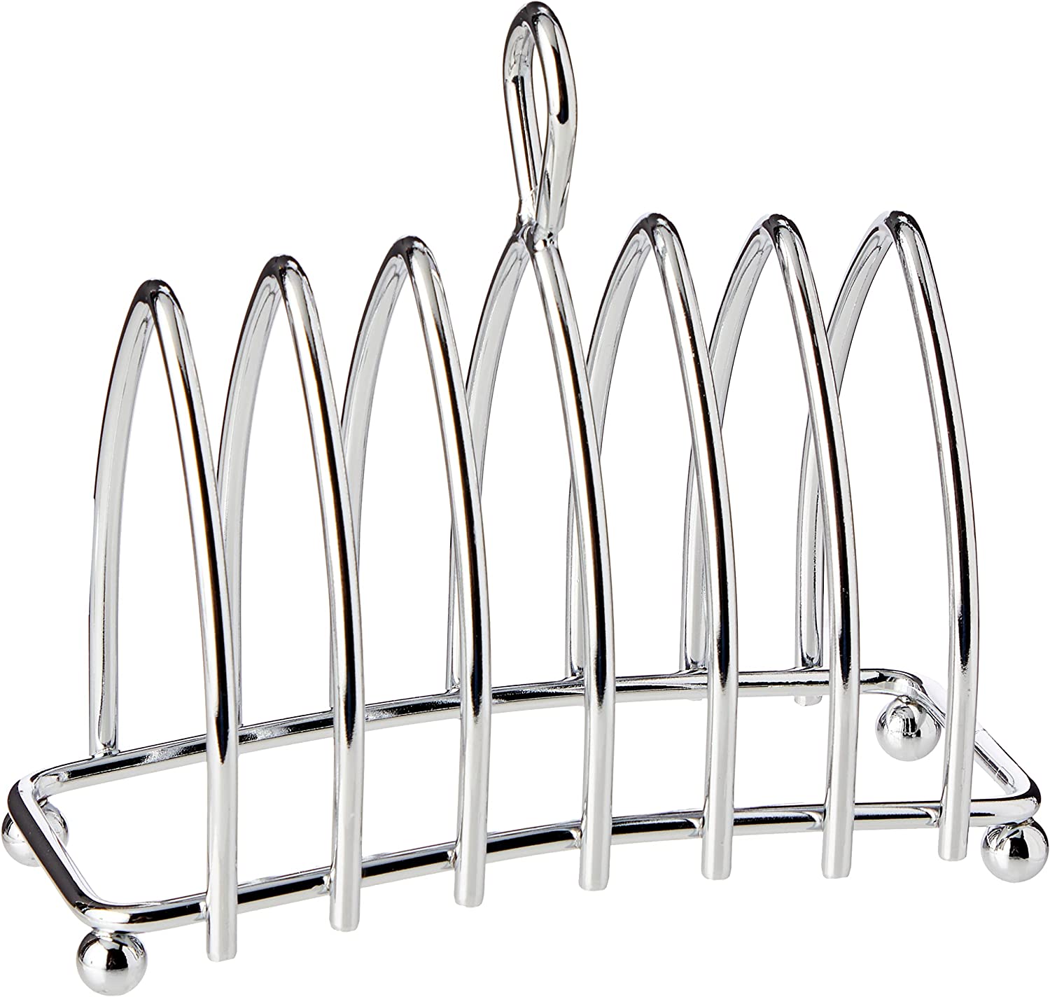 KitchenCraft Kitchen Craft Chrome Plated Six Slice Toast Rack