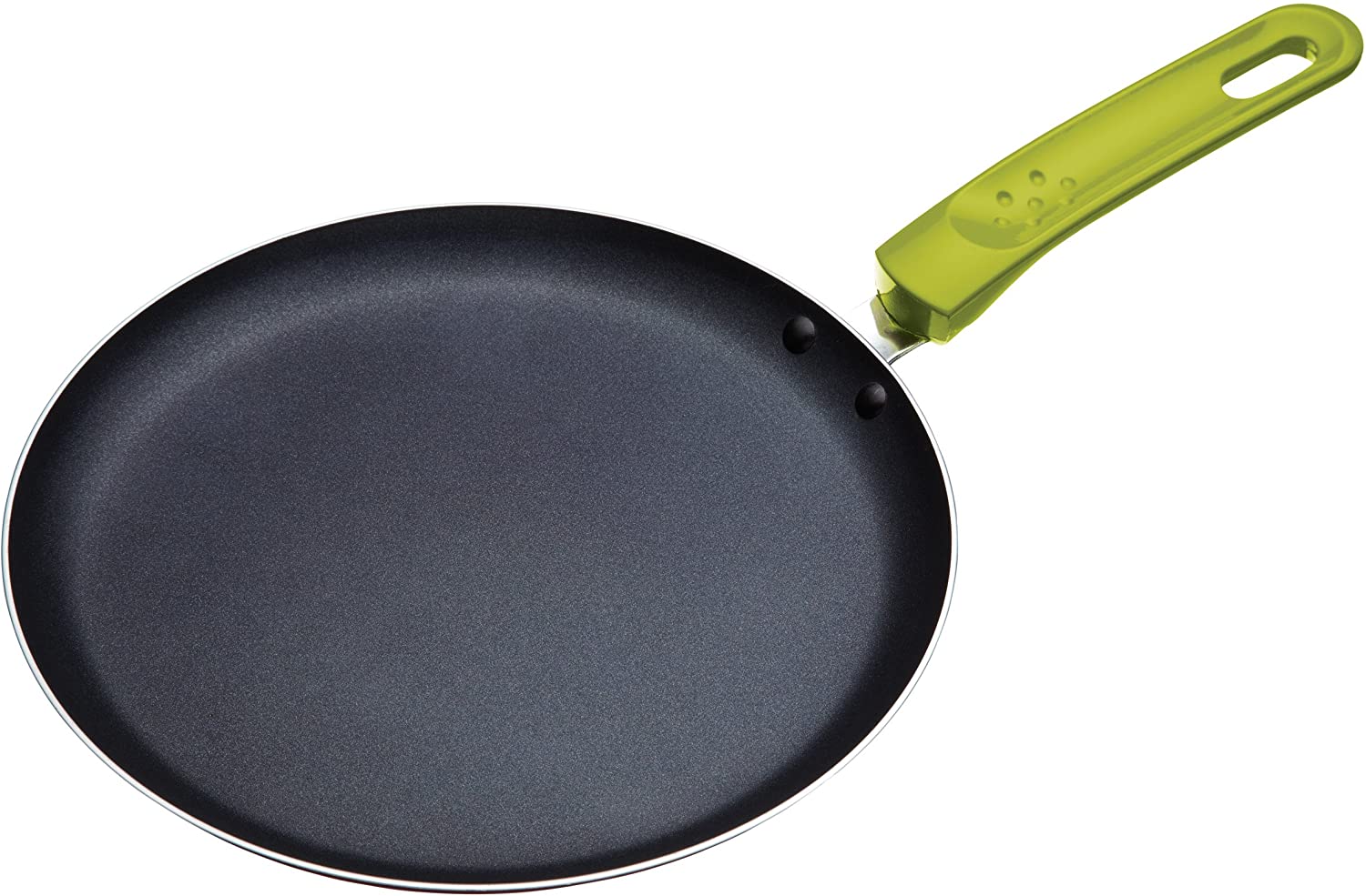 KitchenCraft Kitchen Craft Colourworks Non-Stick Crepe Pan, 24 cm - Green