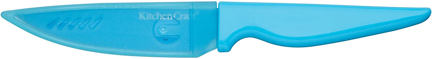 KitchenCraft Kitchen Craft Colourworks Paring Knife, 10 cm - Blue