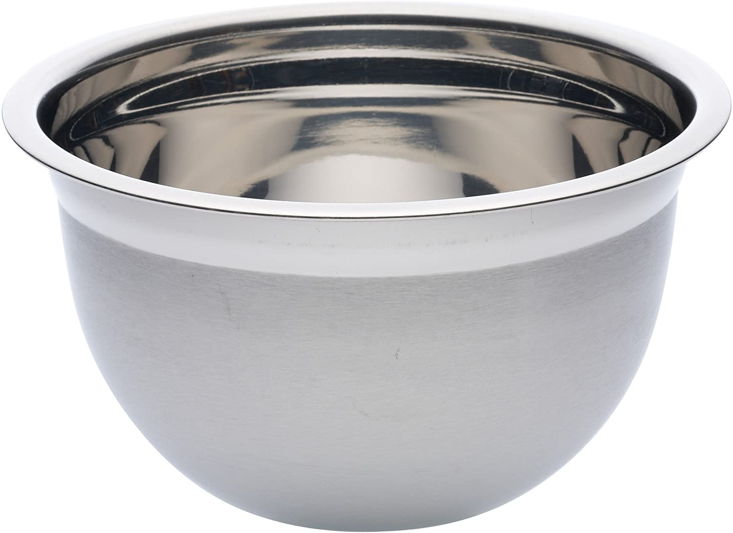 KitchenCraft Kitchen Craft Deluxe Stainless Steel 21.5 cm - 2 Litre Round Bowl