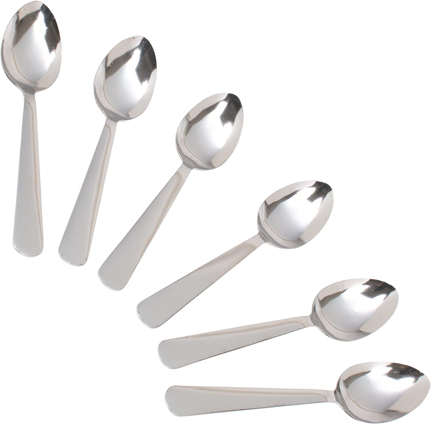 KitchenCraft Kitchen Craft Deluxe Stainless Steel Teaspoons- set of six