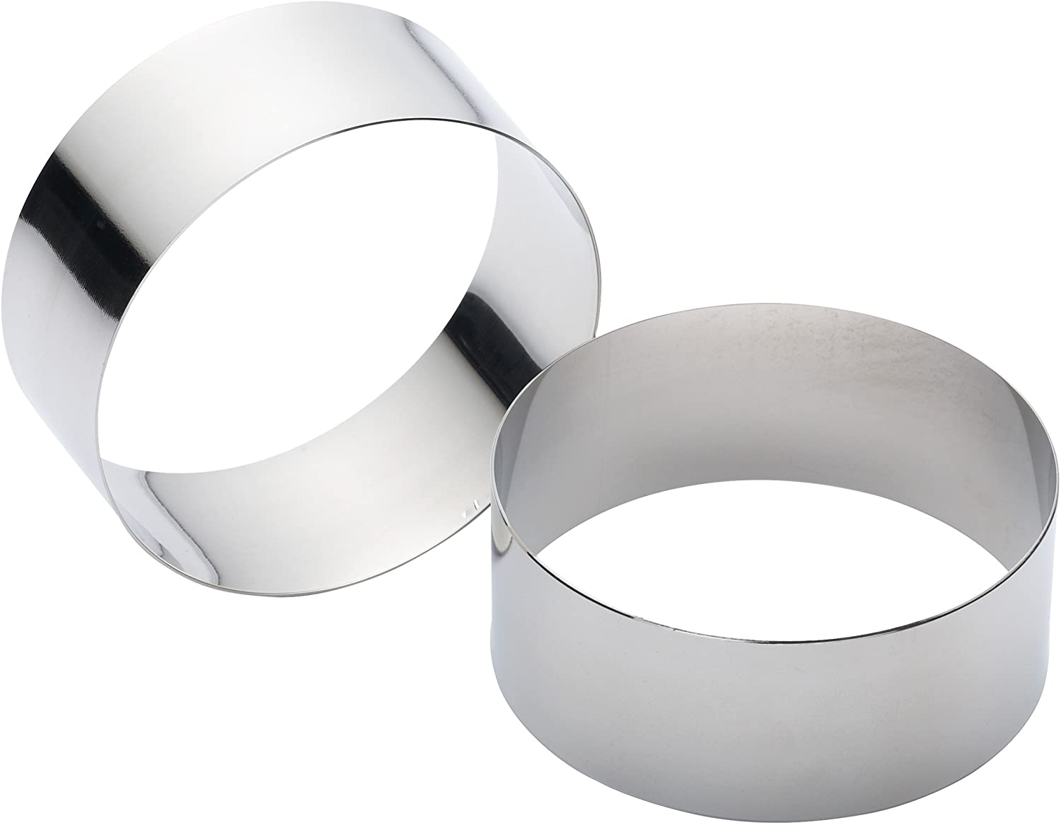 KitchenCraft Kitchen Craft Large 9cm Stainless Steel Cooking/Rosti Rings